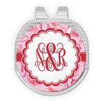 Lips n Hearts Golf Ball Marker - Hat Clip - Silver