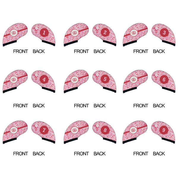 Lips n Hearts Golf Club Covers - APPROVAL (set of 9)