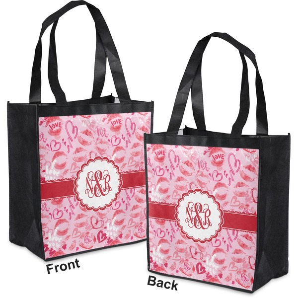 Lips n Hearts Grocery Bag - Apvl