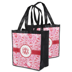 Lips n Hearts Grocery Bag (Personalized)
