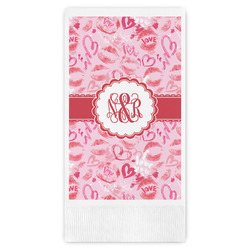 Lips n Hearts Guest Paper Towels - Full Color (Personalized)