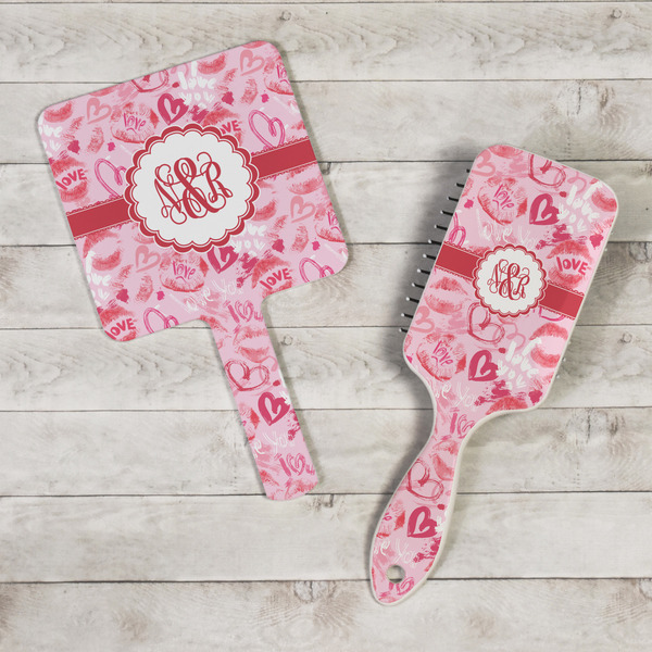 Lips n Hearts Hand Mirrors - In Context