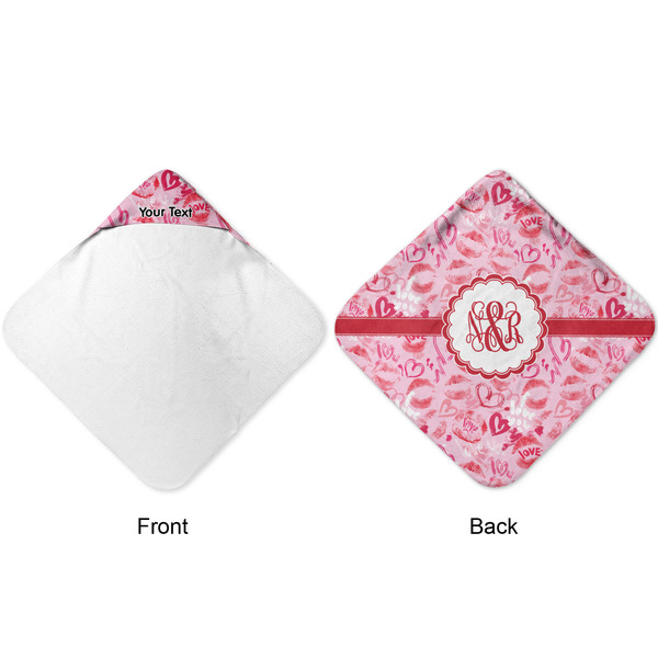 Lips n Hearts Hooded Baby Towel- Approval