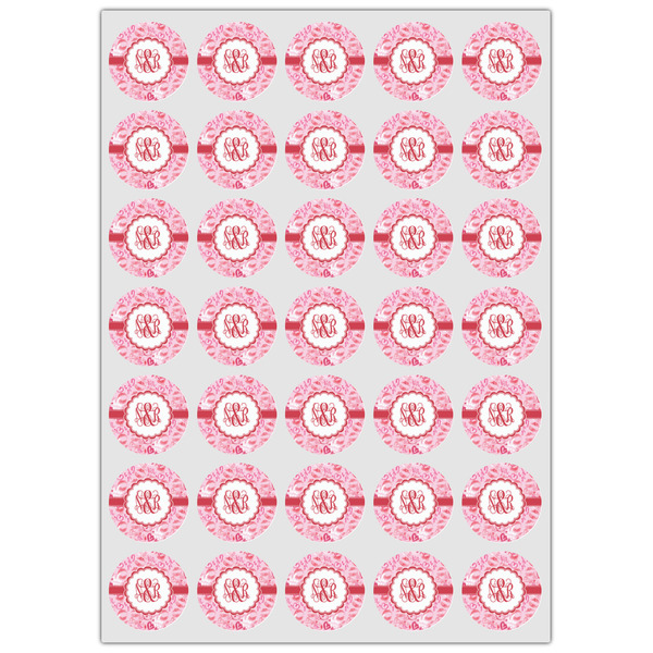 Lips n Hearts Icing Circle - XSmall - Set of 35