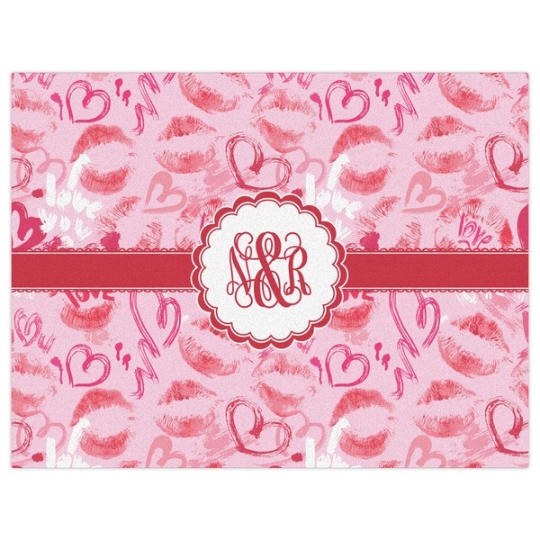 Lips n Hearts Indoor / Outdoor Rug - 6'x8' - Front Flat