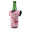 Lips n Hearts Jersey Bottle Cooler - ANGLE (on bottle)
