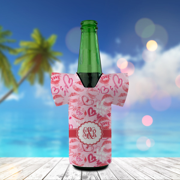 Lips n Hearts Jersey Bottle Cooler - LIFESTYLE