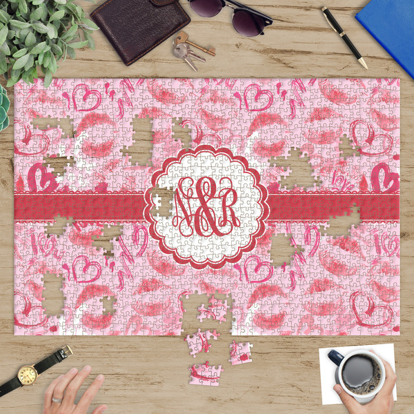 Lips n Hearts Jigsaw Puzzle 1014 Piece - In Context