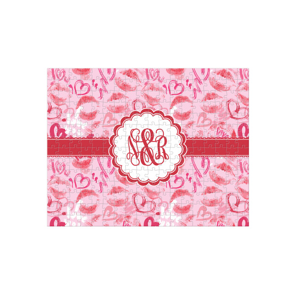 Custom Lips n Hearts 252 pc Jigsaw Puzzle (Personalized)
