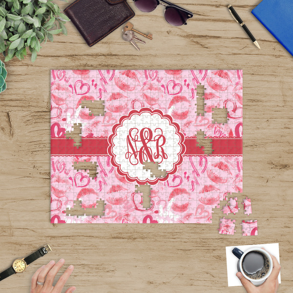 Lips n Hearts Jigsaw Puzzle 500 Piece - In Context