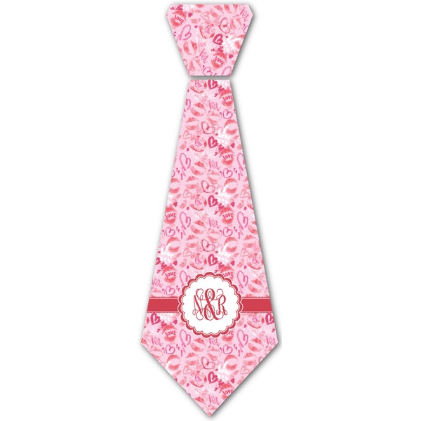 Custom Lips n Hearts Iron On Tie (Personalized)