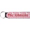 Lips n Hearts Neoprene Keychain Fob (Personalized)