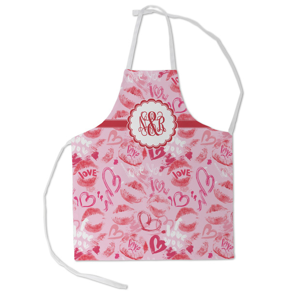 Custom Lips n Hearts Kid's Apron - Small (Personalized)