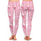Lips n Hearts Ladies Leggings - Front and Back