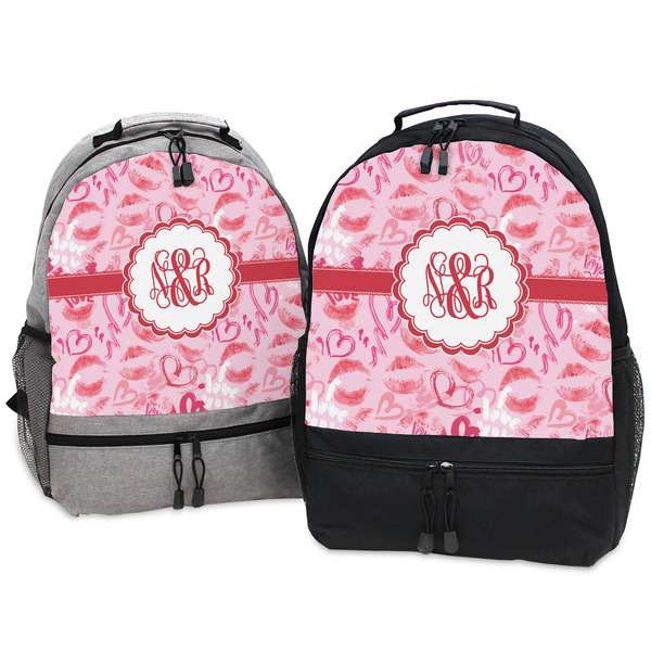 Lips n Hearts Large Backpacks - Both