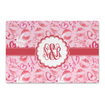 Lips n Hearts Large Rectangle Car Magnet (Personalized)