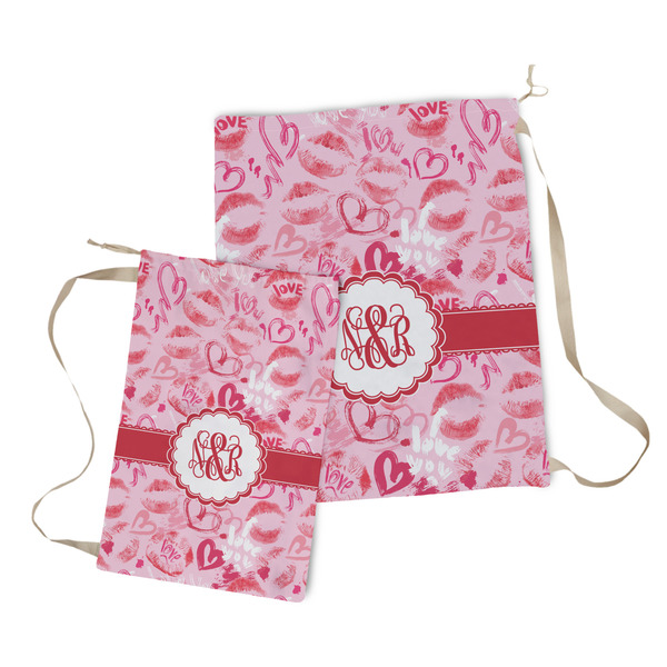 Lips n Hearts Laundry Bag - Both Bags