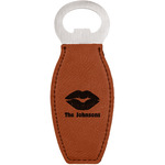 Lips n Hearts Leatherette Bottle Opener (Personalized)