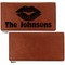 Lips n Hearts Leather Checkbook Holder Front and Back Single Sided - Apvl