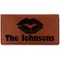 Lips n Hearts Leatherette Checkbook Holder - Single Sided (Personalized)