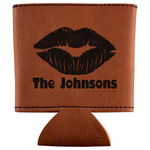Lips n Hearts Leatherette Can Sleeve (Personalized)