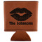 Lips n Hearts Leatherette Can Sleeve (Personalized)