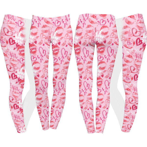 Lips n Hearts Leggings Turn Around - Apvl
