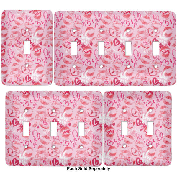 Lips n Hearts Light Switch Covers all sizes