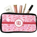 Lips n Hearts Makeup / Cosmetic Bag - Small (Personalized)