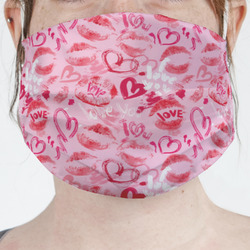 Lips n Hearts Face Mask Cover (Personalized)