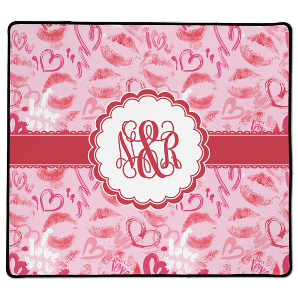 Custom Lips n Hearts XL Gaming Mouse Pad - 18" x 16" (Personalized)
