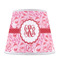 Lips n Hearts Poly Film Empire Lampshade - Front View