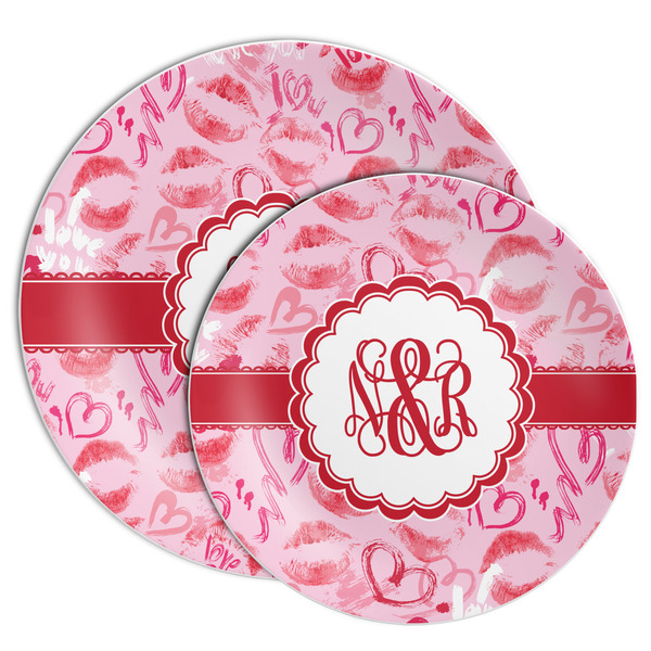 Lips n Hearts Melamine Plates - PARENT/MAIN