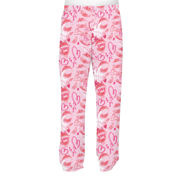 Lips n Hearts Men's Pjs Back - on model