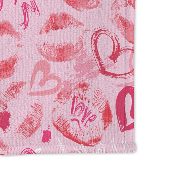 Lips n Hearts Microfiber Dish Rag - DETAIL