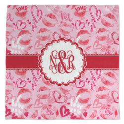 Lips n Hearts Microfiber Dish Towel (Personalized)