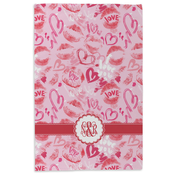 Lips n Hearts Microfiber Dish Towel - APPROVAL