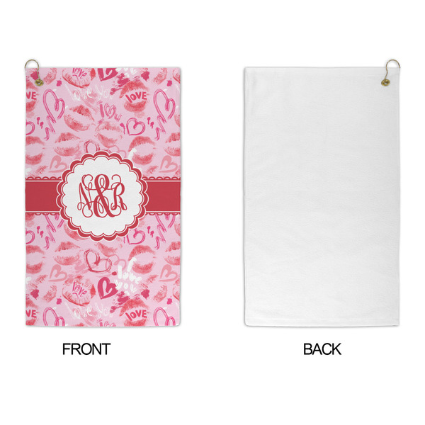 Lips n Hearts Microfiber Golf Towels - APPROVAL