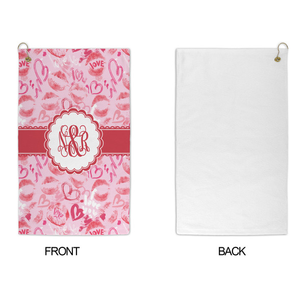 Lips n Hearts Microfiber Golf Towels - APPROVAL