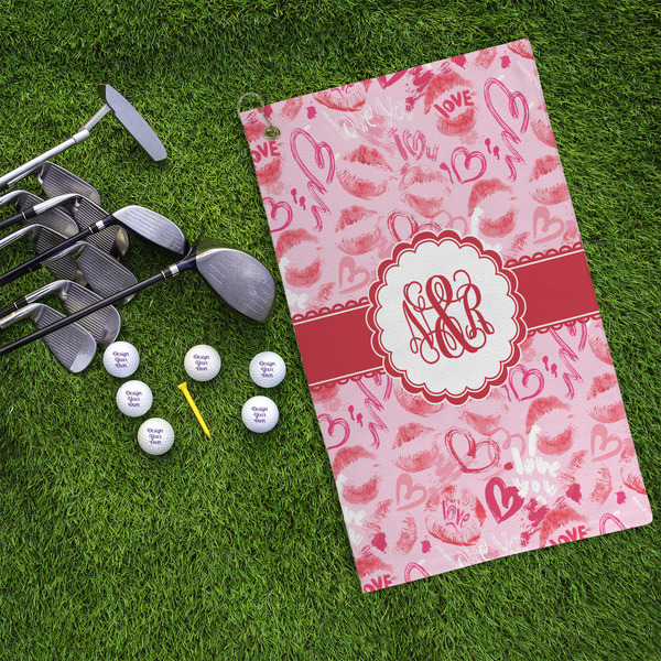 Lips n Hearts Microfiber Golf Towels - LIFESTYLE