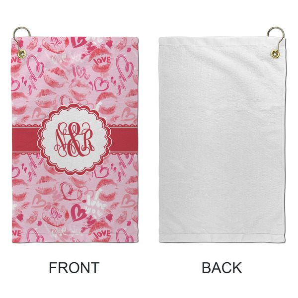 Lips n Hearts Microfiber Golf Towels - Small - APPROVAL