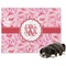 Lips n Hearts Dog Blanket (Personalized)