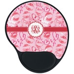 Lips n Hearts Mouse Pad with Wrist Support