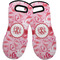 Lips n Hearts Neoprene Oven Mitts - Set of 2 w/ Couple's Names