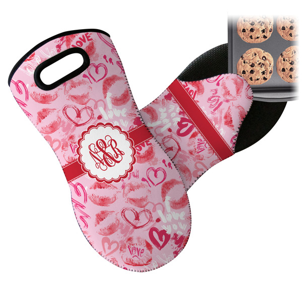 Lips n Hearts Neoprene Oven Mitt