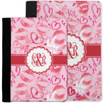Lips n Hearts Notebook Padfolio w/ Couple's Names