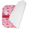 Lips n Hearts Octagon Placemat - Single front (folded)