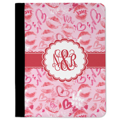 Lips n Hearts Padfolio Clipboard - Large (Personalized)