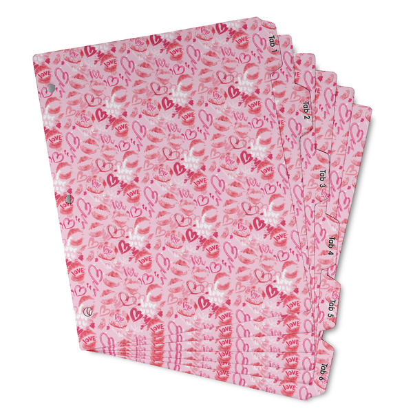 Lips n Hearts Page Dividers - Set of 6 - Main/Front