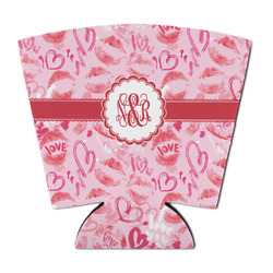Lips n Hearts Party Cup Sleeve - with Bottom (Personalized)